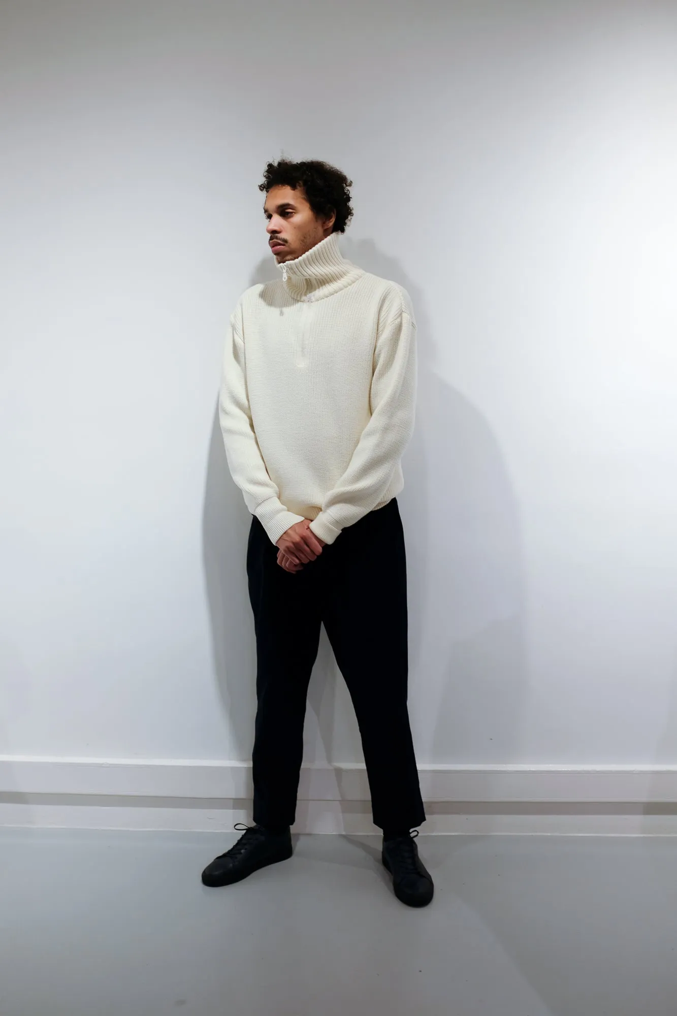 04 / Half-Zip Heavy Knit Jumper