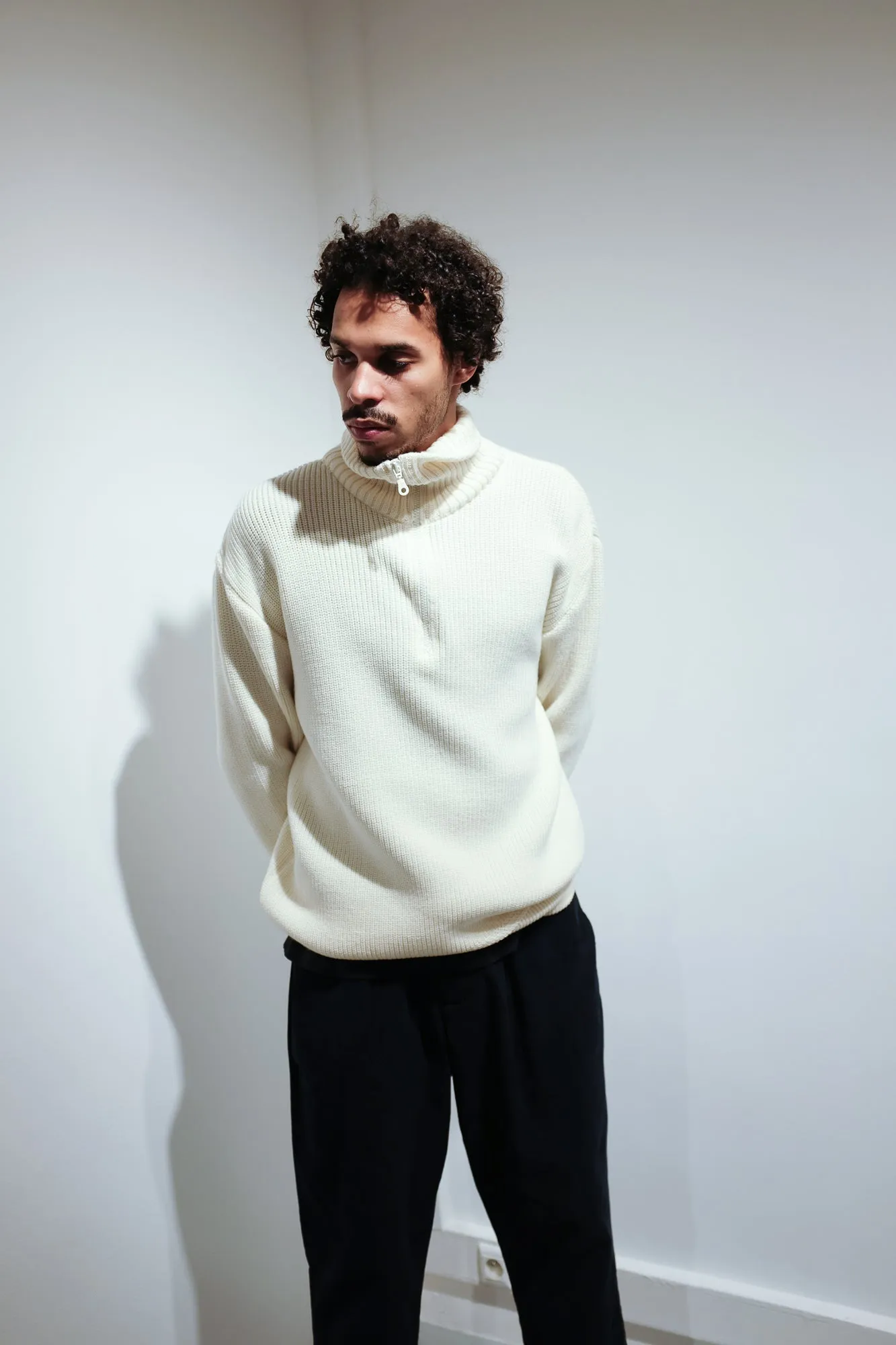 04 / Half-Zip Heavy Knit Jumper