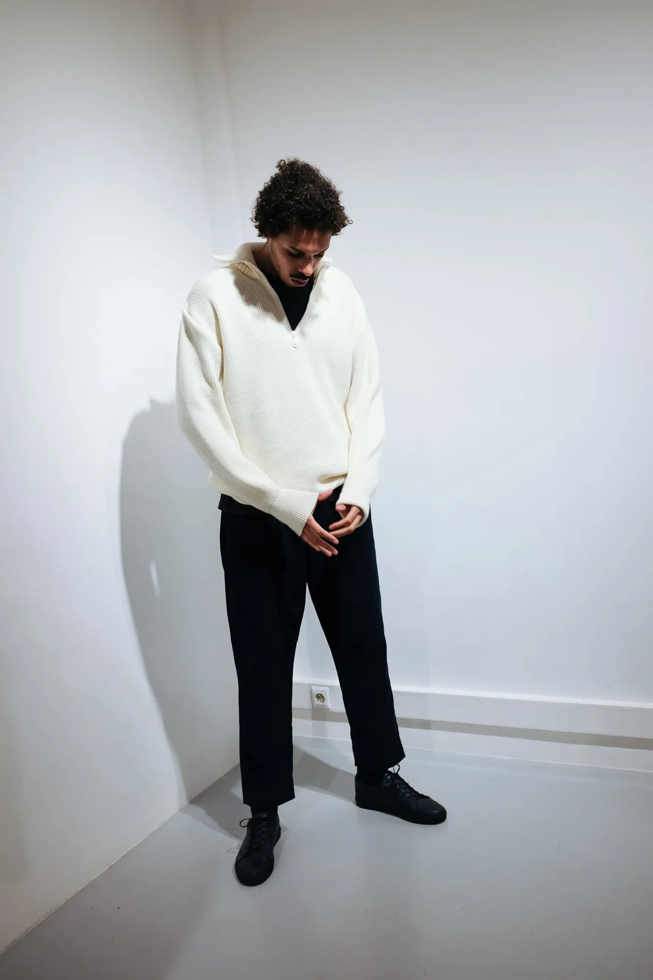 04 / Half-Zip Heavy Knit Jumper