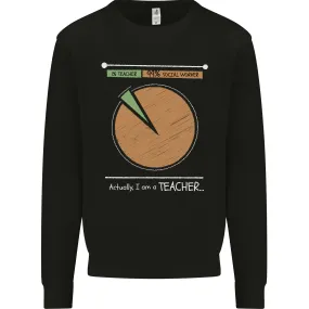 1% Teacher 99% Social Worker Teaching Mens Sweatshirt Jumper