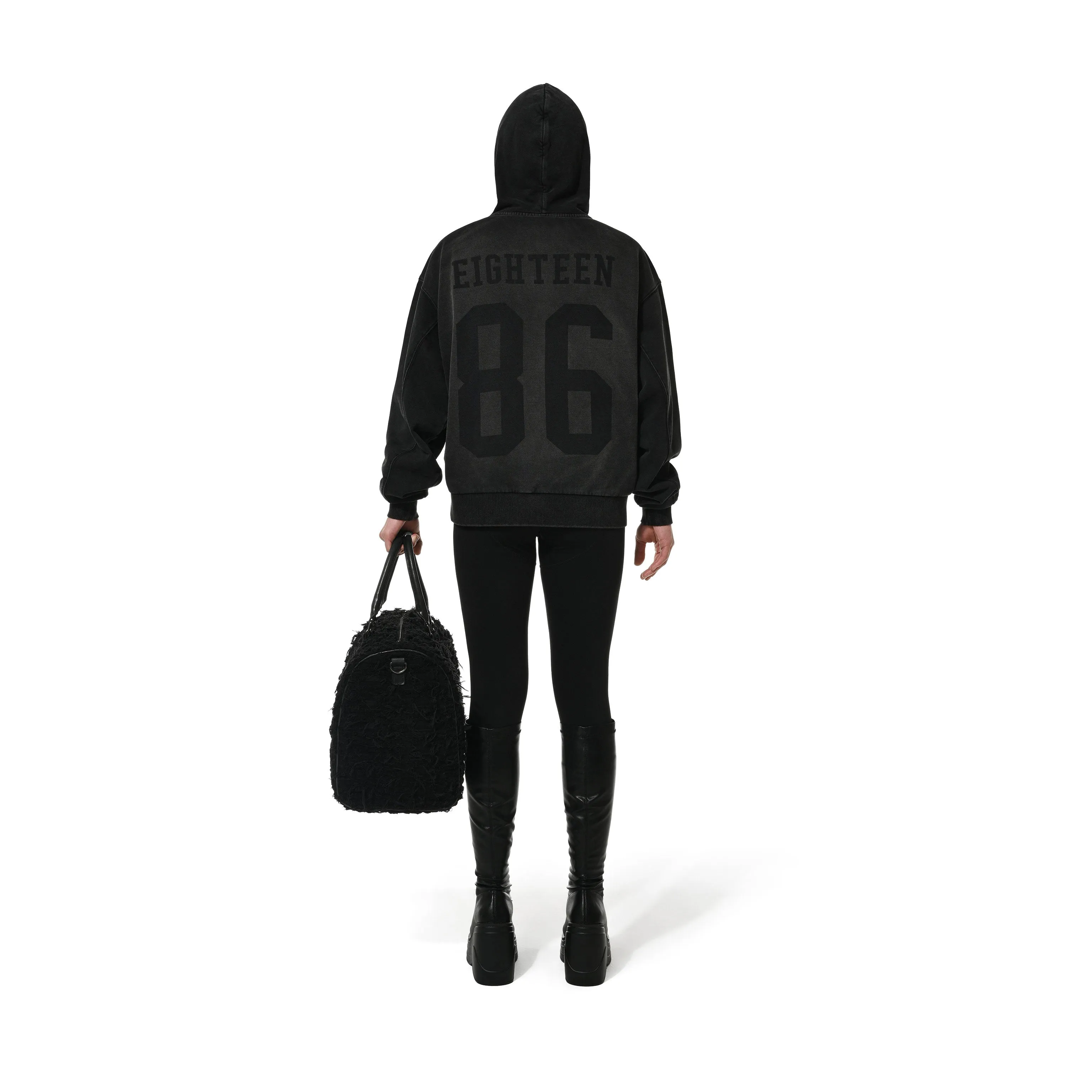 1886 SHADOW HOODIE- BLACK