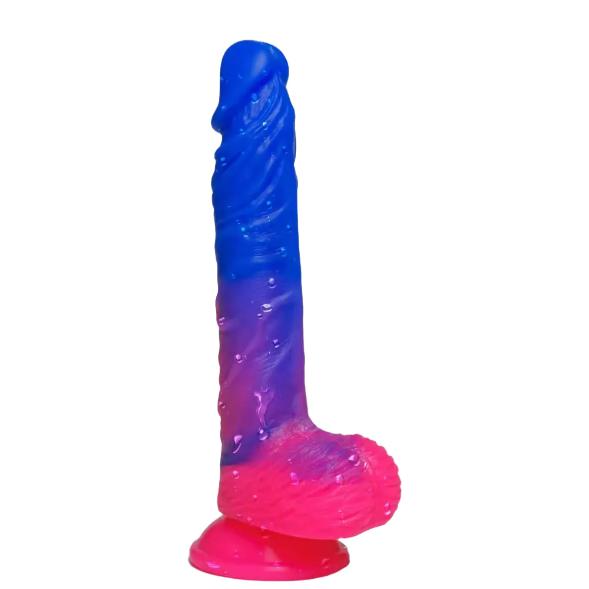 9 Inch Colourful Dildo