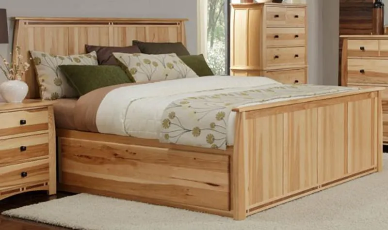 A-America Adamstown King Panel Storage Bed