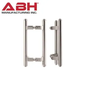 ABH - AB3330 Offset Round End Pull - Optional Finish - Optional Length