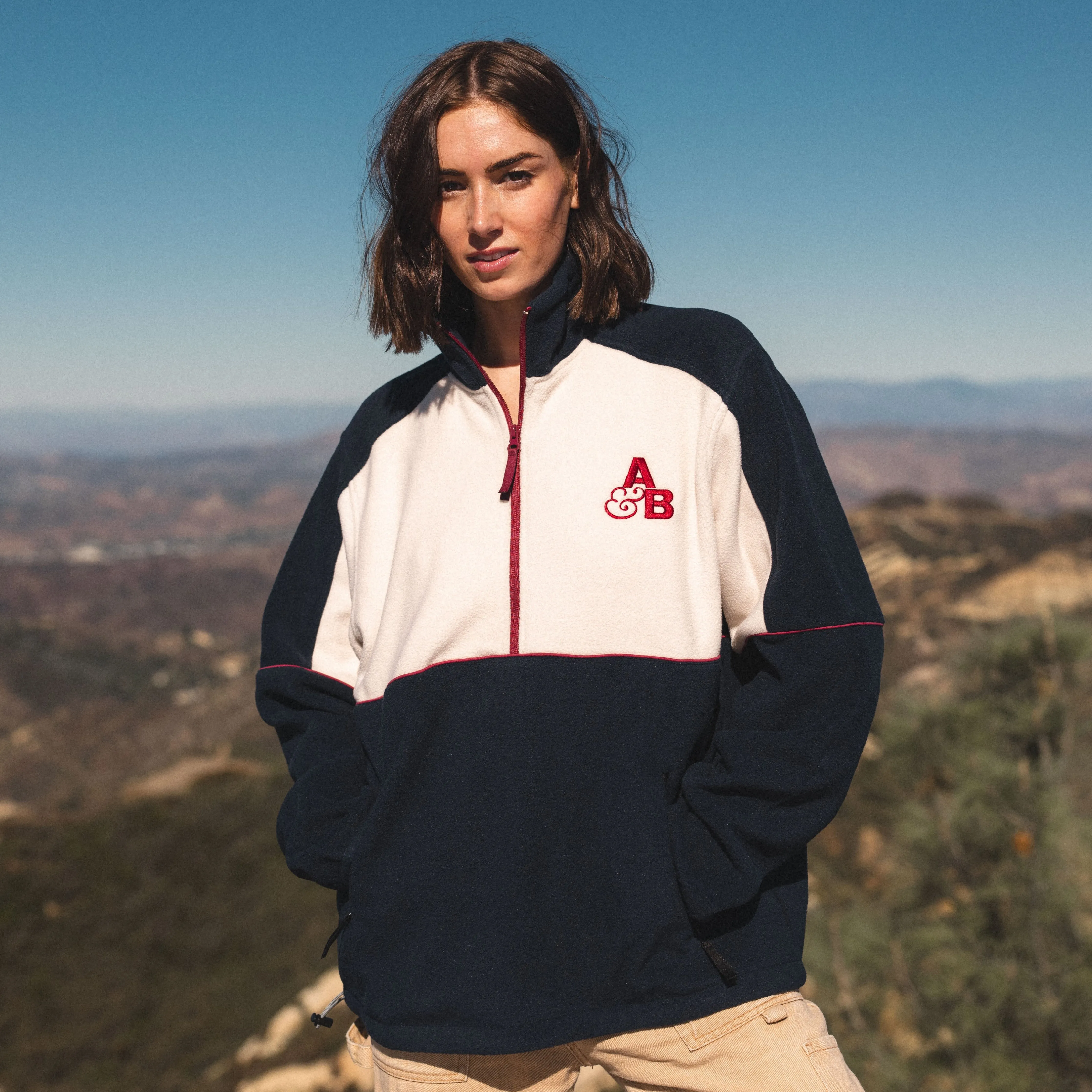 Above & Beyond Quarter-Zip Fleece Jacket