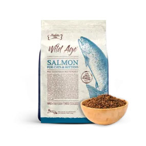 Absolute Bites Wild Age Cat Salmon Complete & Balanced For All Life Stages 3.3lbs