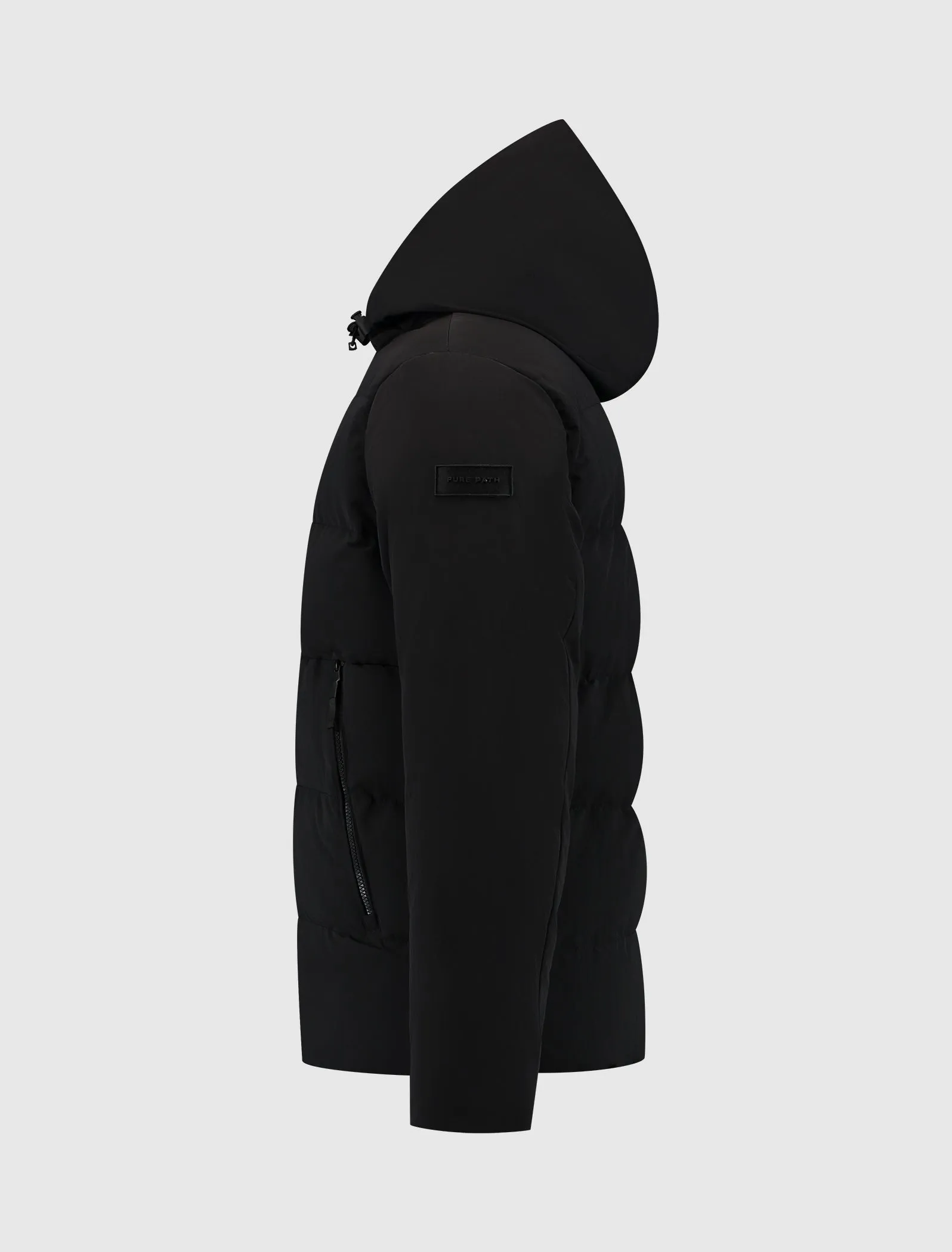 Activewear Hooded Jacket | Black