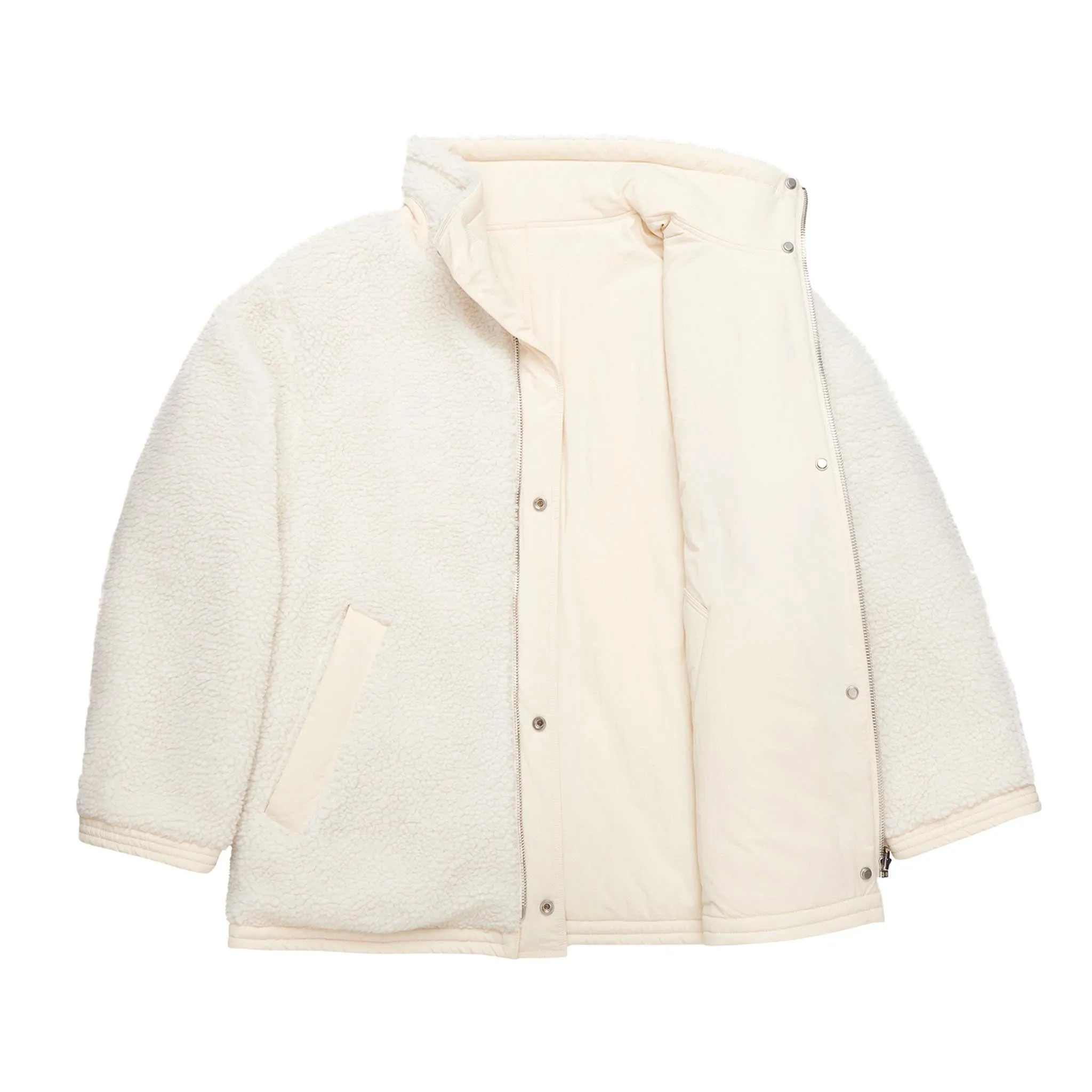 ADD Reversible Dumble Oversized Jacket Ivory