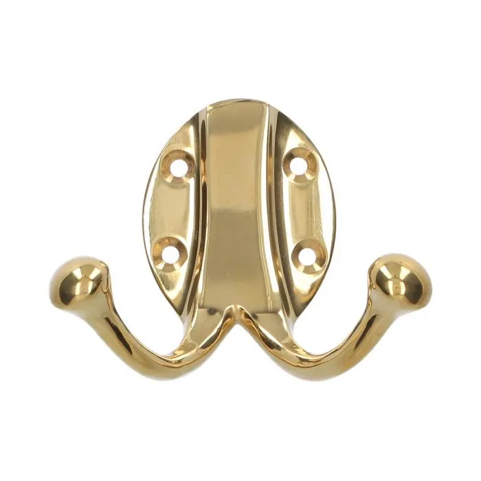 Alexander & Wilks Traditional Double Robe Hook