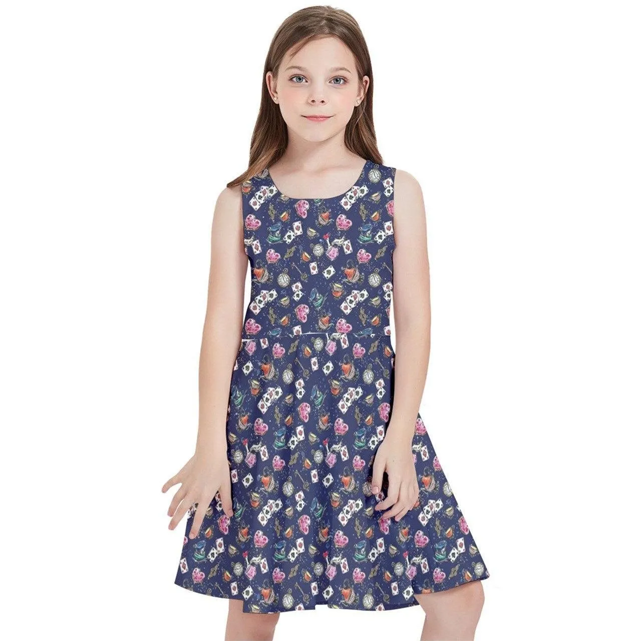 Alice in Wonderland Kids' Skater Dress