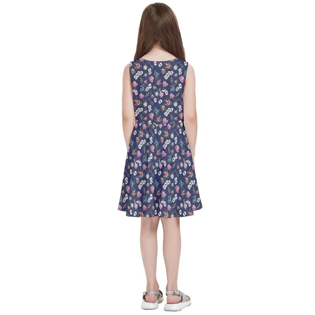 Alice in Wonderland Kids' Skater Dress