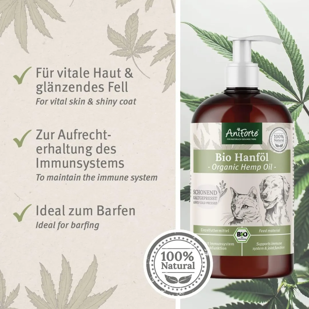 AniForte Organic Hemp Oil for Pets