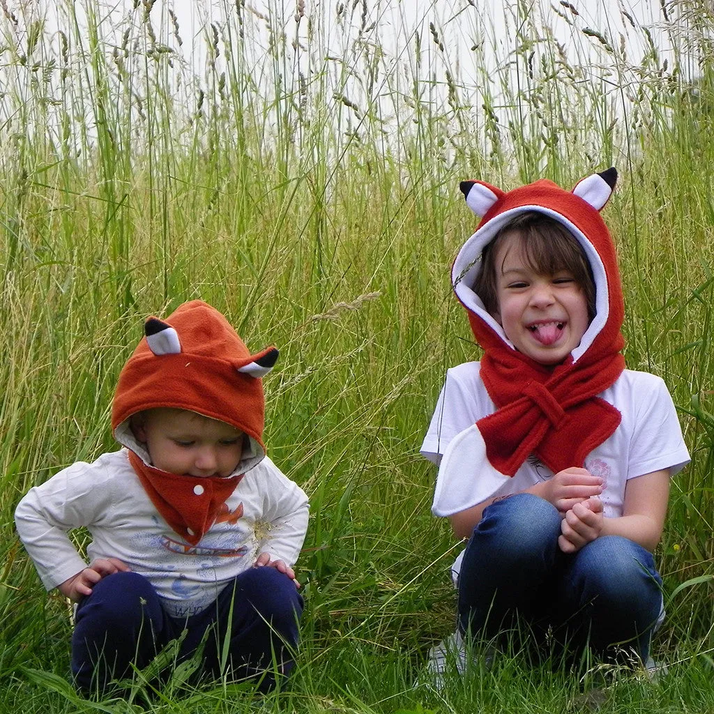 Animal Hooded Scarf Sewing Pattern - Child   Adult