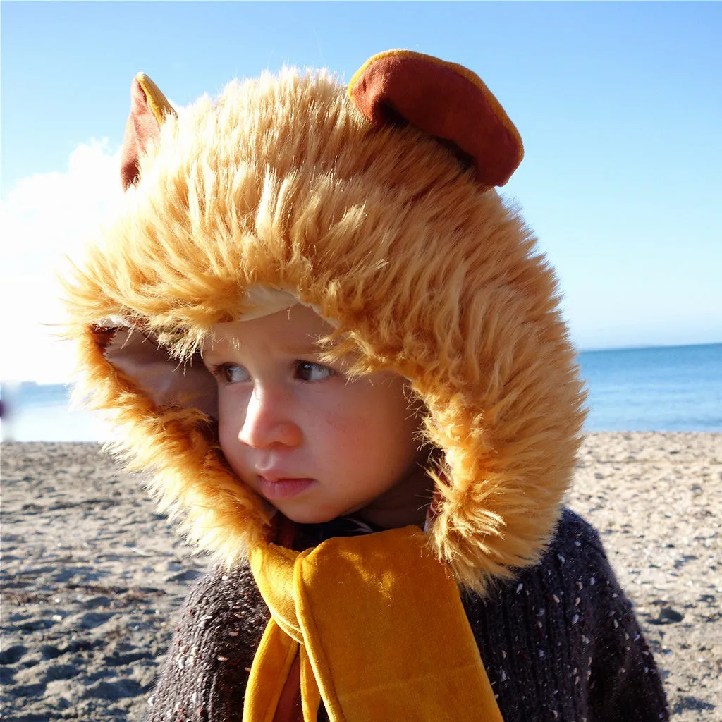 Animal Hooded Scarf Sewing Pattern - Child   Adult