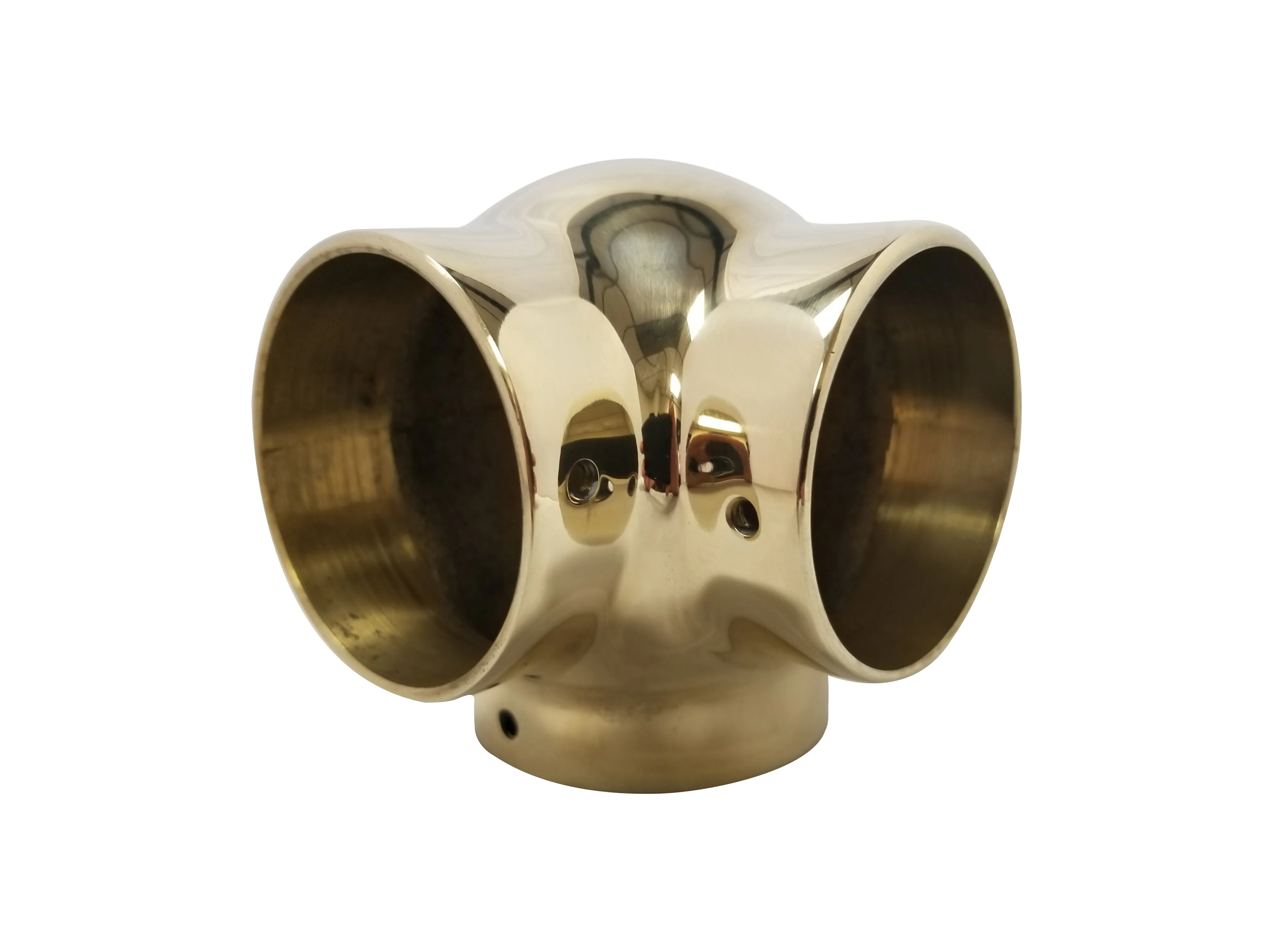 Ball Side Outlet Elbow for 3" Tubing