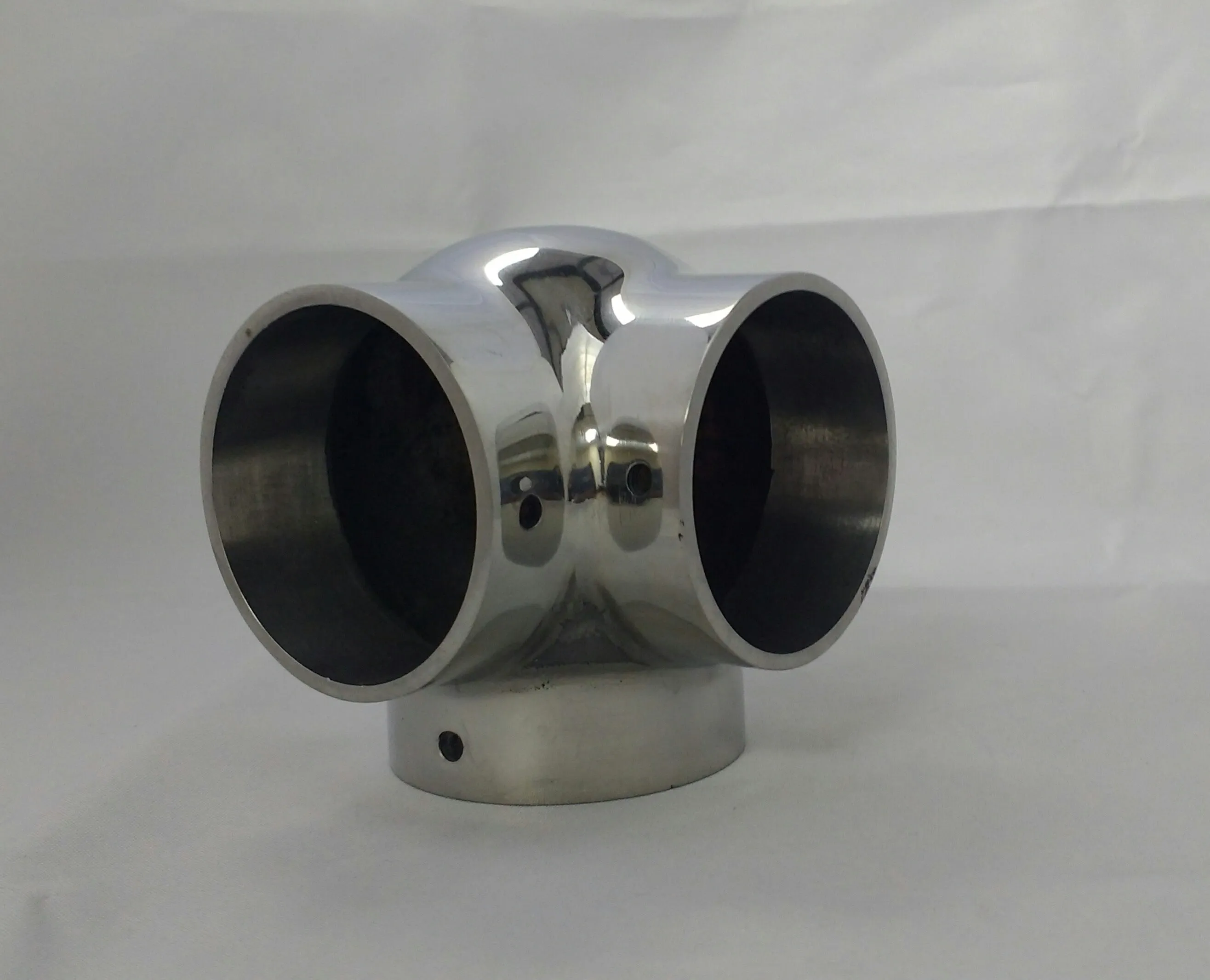 Ball Side Outlet Elbow for 3" Tubing