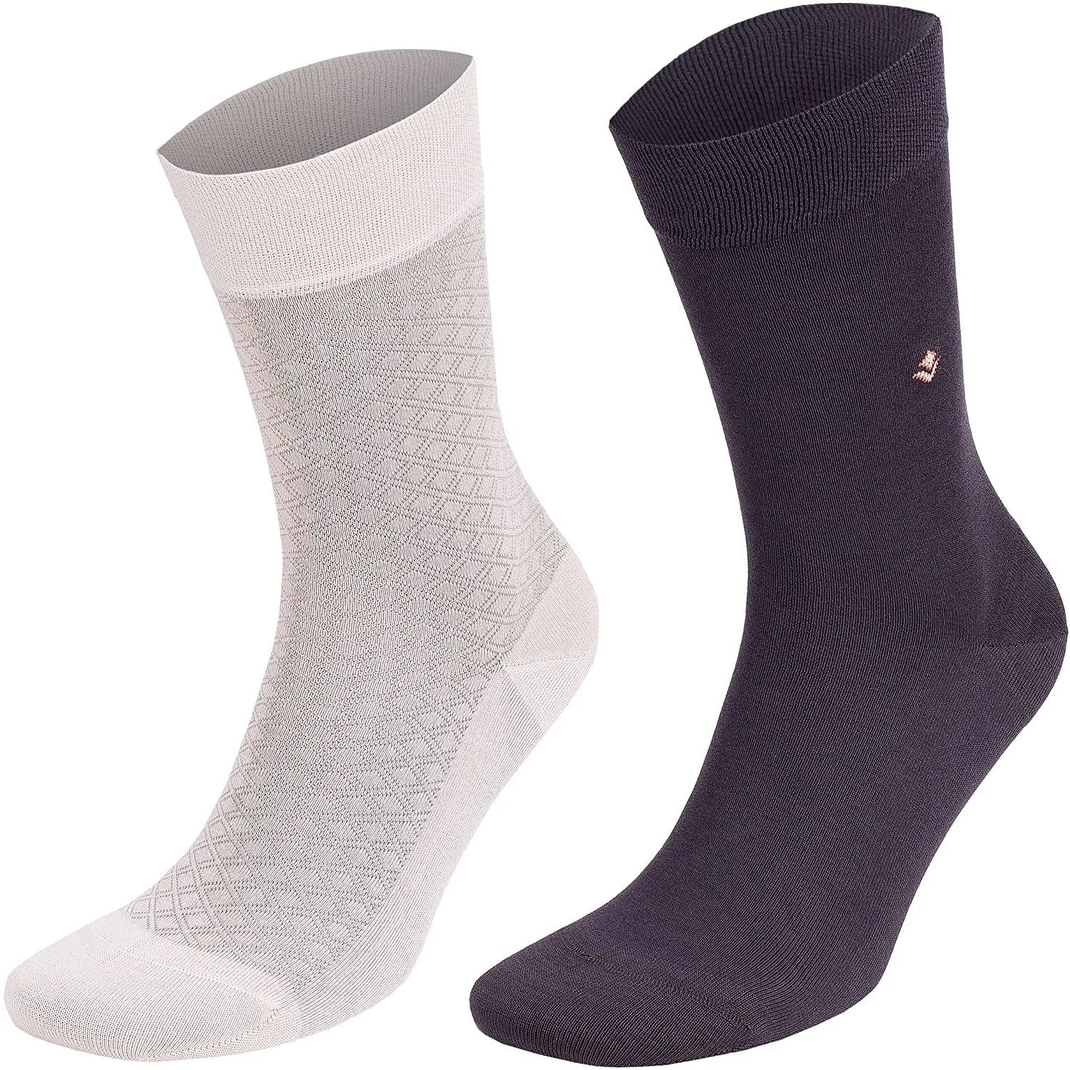 Bambooven Men’s Lightweight Dress & Trouser Socks – (8 Pack) 543