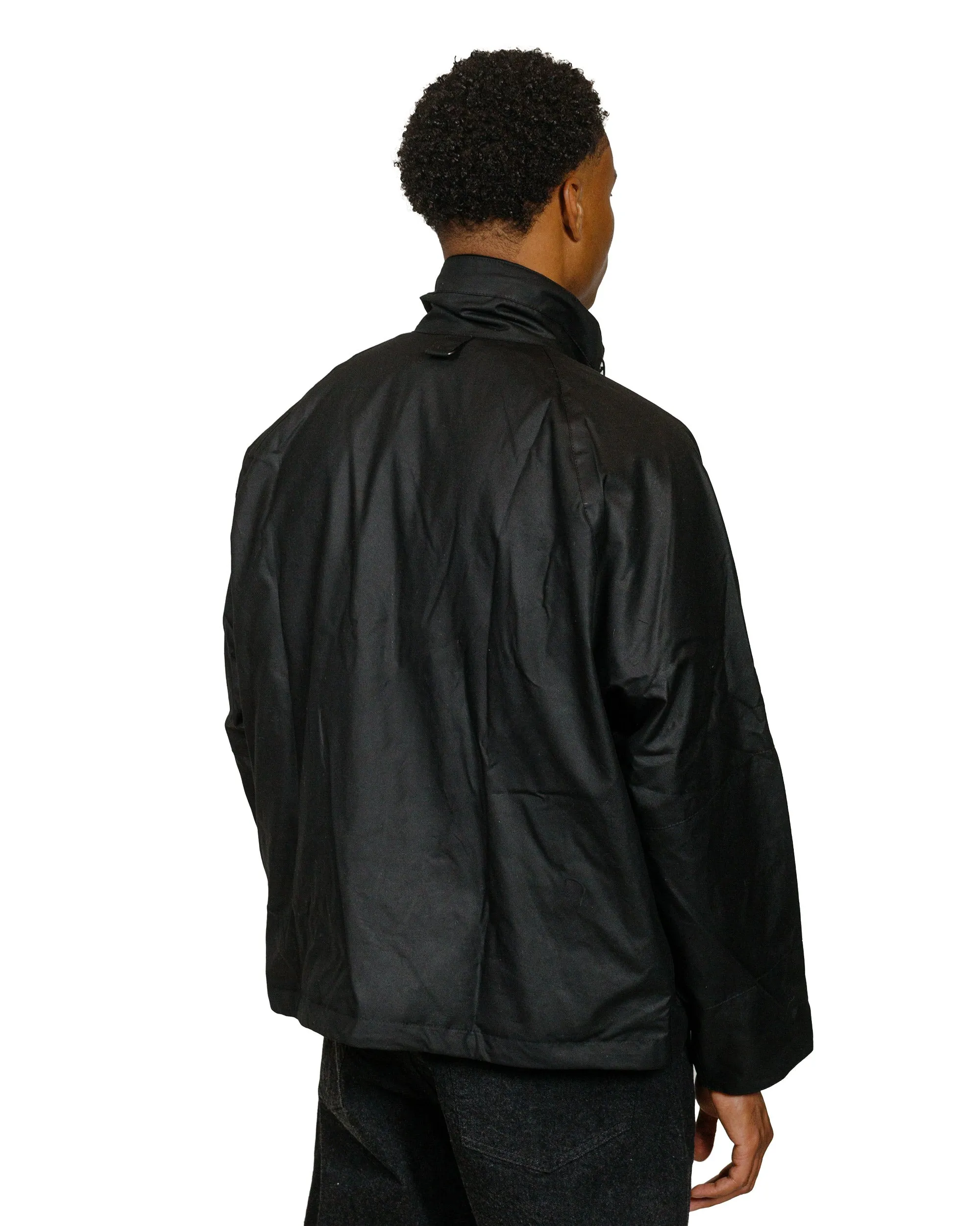 Barbour Modified Dryfly Waxed Jacket Black