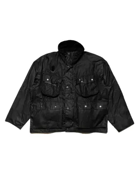 Barbour Modified Dryfly Waxed Jacket Black