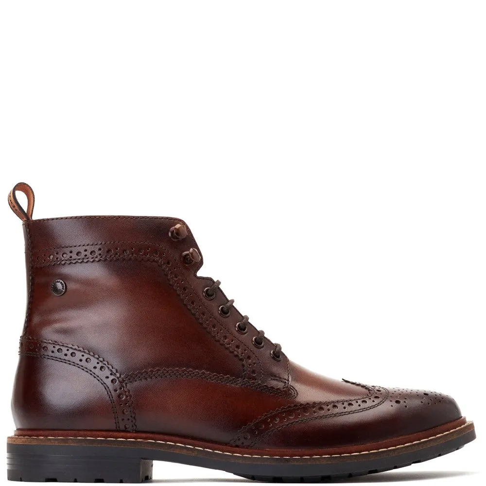 Base London Dealer Brogue Boot