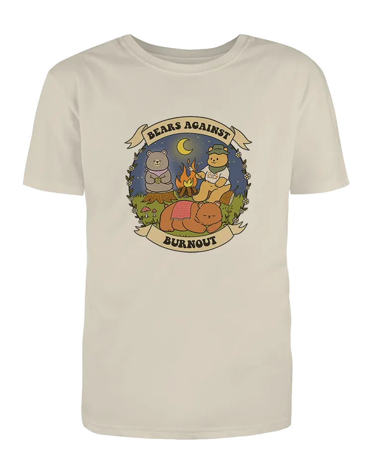 Bears Against Burnout (Campfire) - T-Shirt