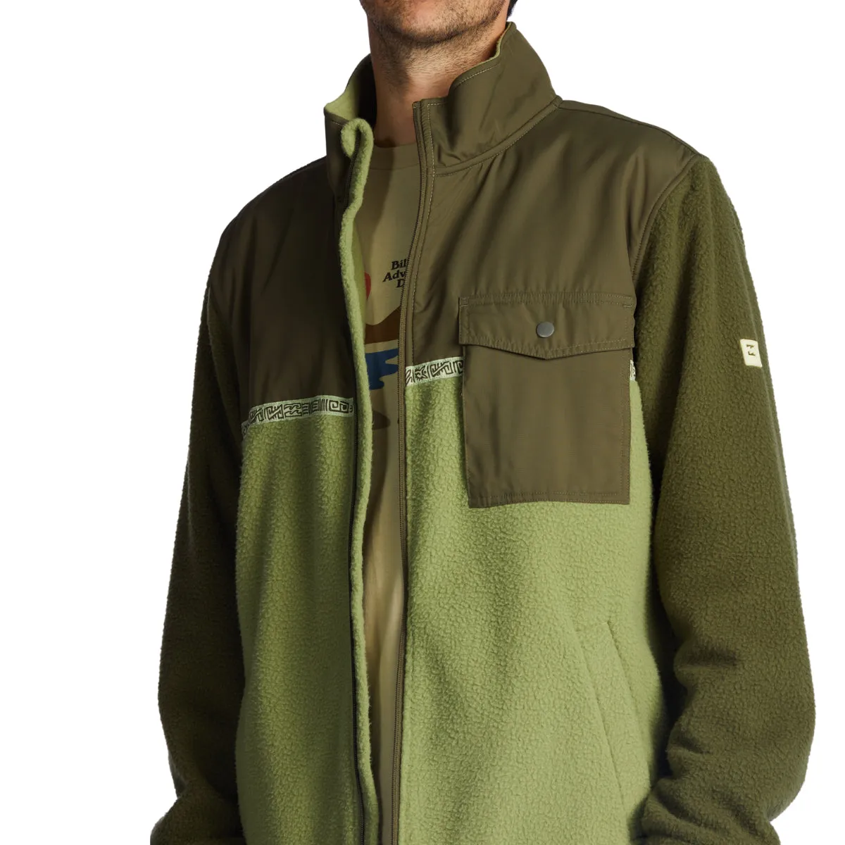 Billabong A/Div Boundary Trail Zip-Up Fleece Jacket