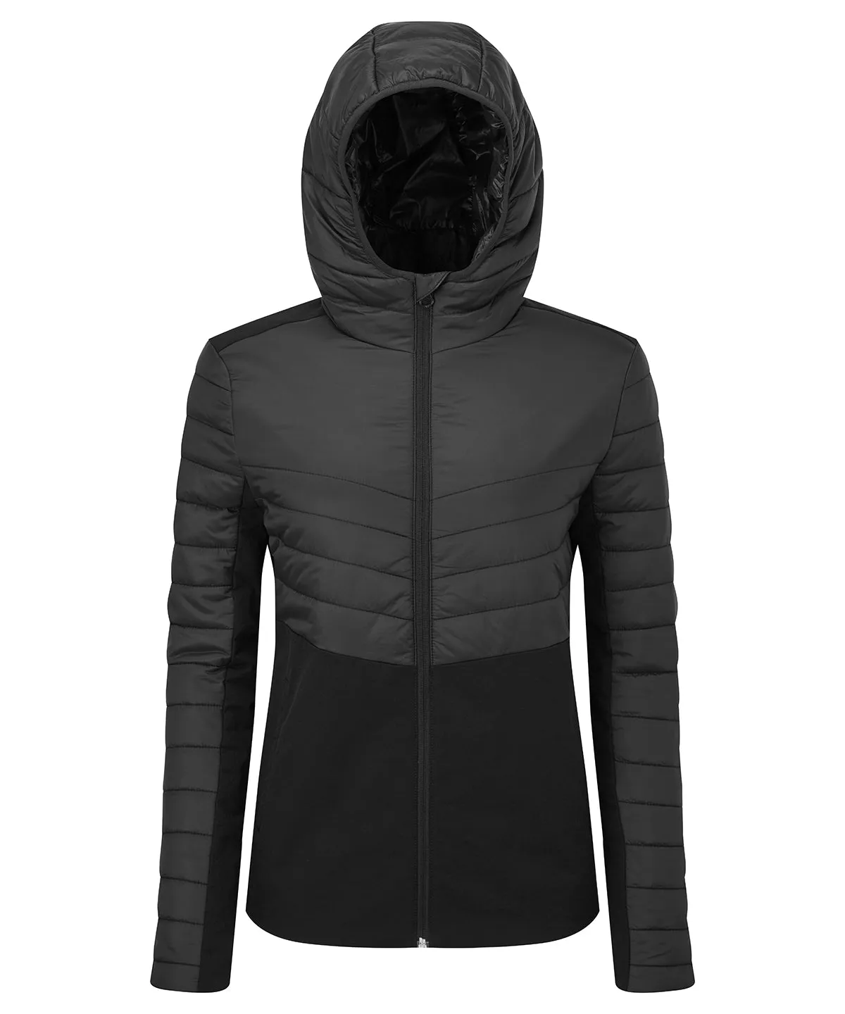 Black - Women's TriDri® insulated hybrid jacket