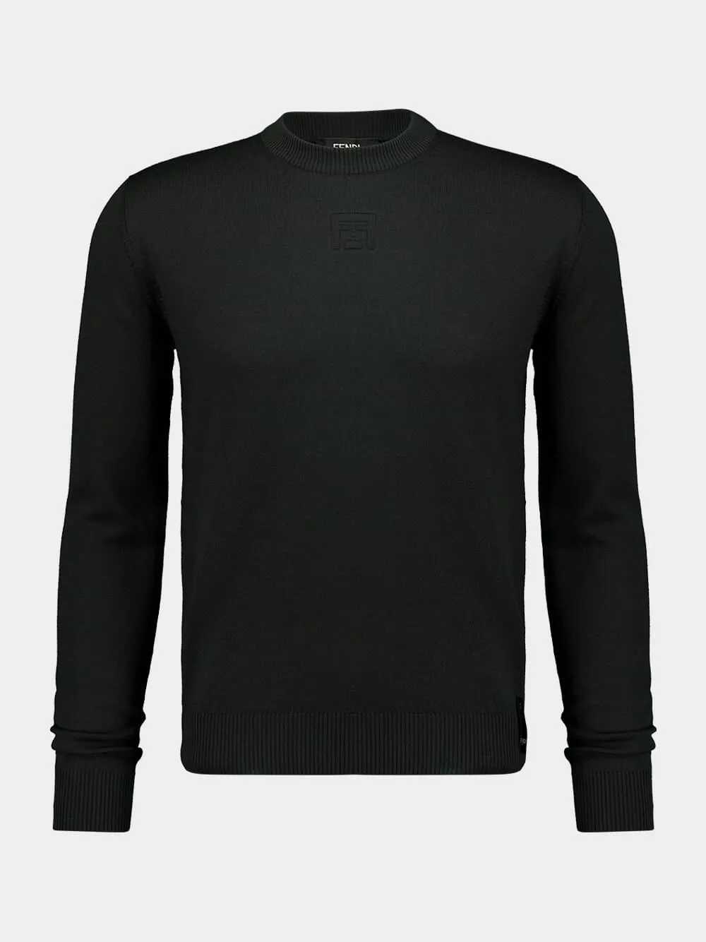 Black Wool Jumper