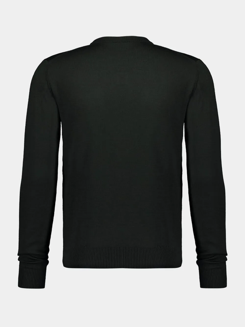 Black Wool Jumper