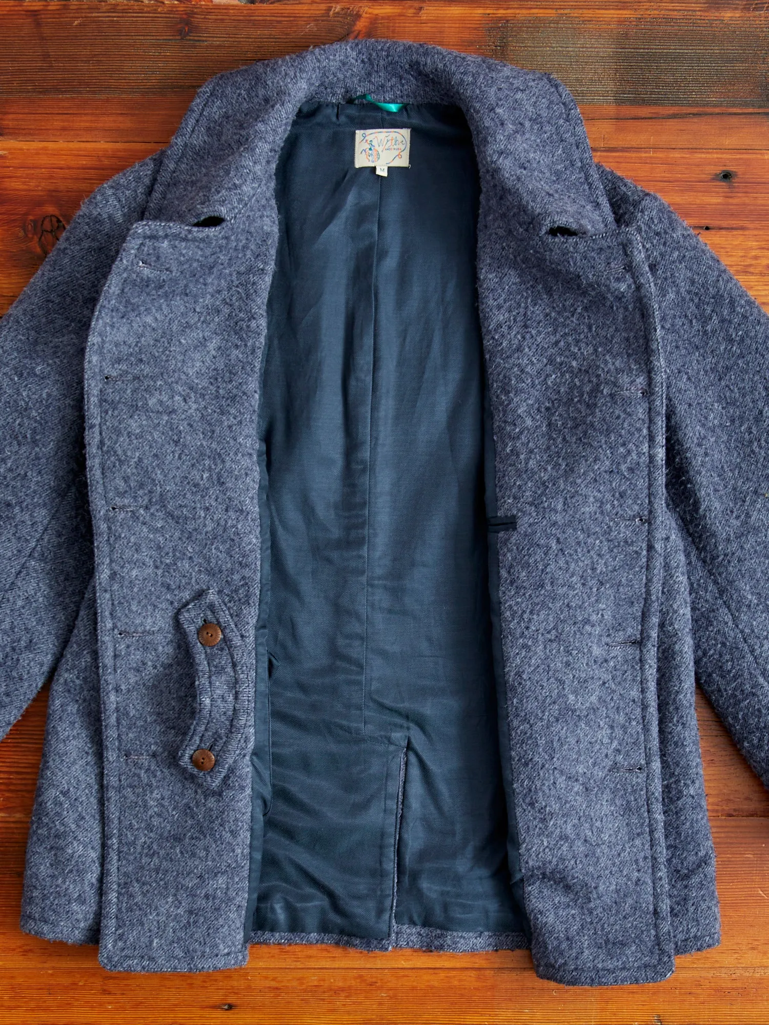 Boom Cat Peacoat in Faded Navy