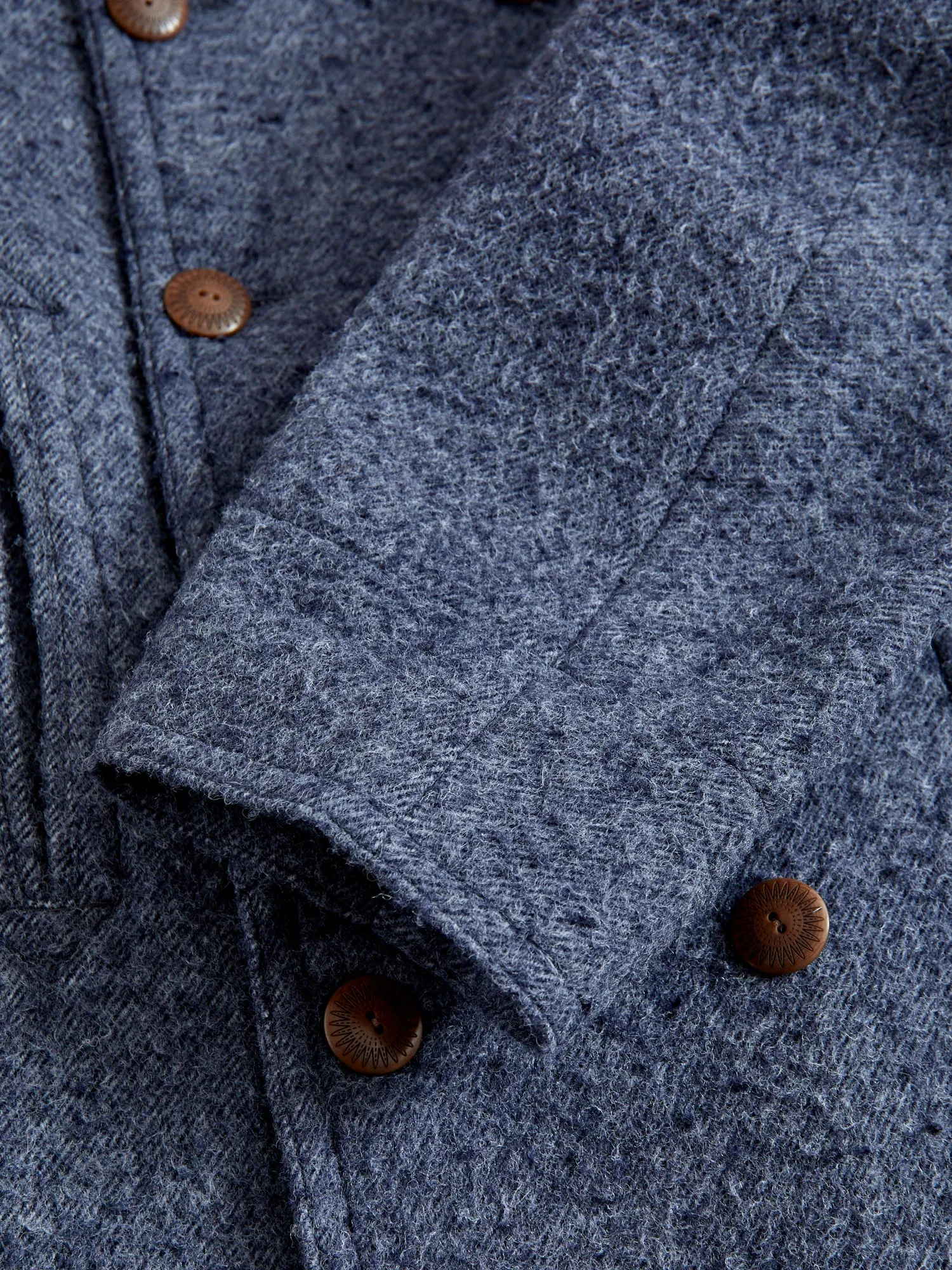 Boom Cat Peacoat in Faded Navy