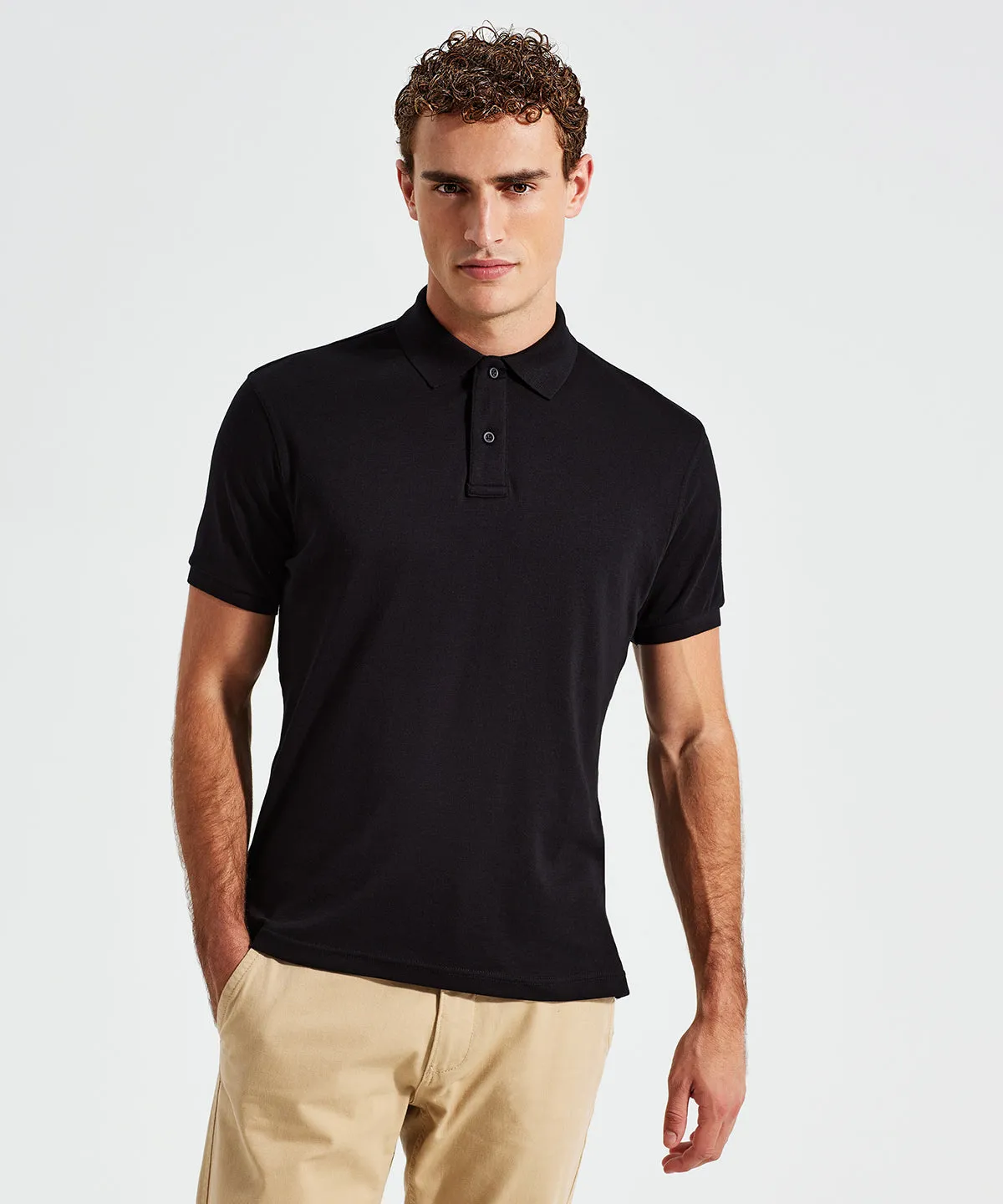 Bright Royal - Men's super smooth knit polo