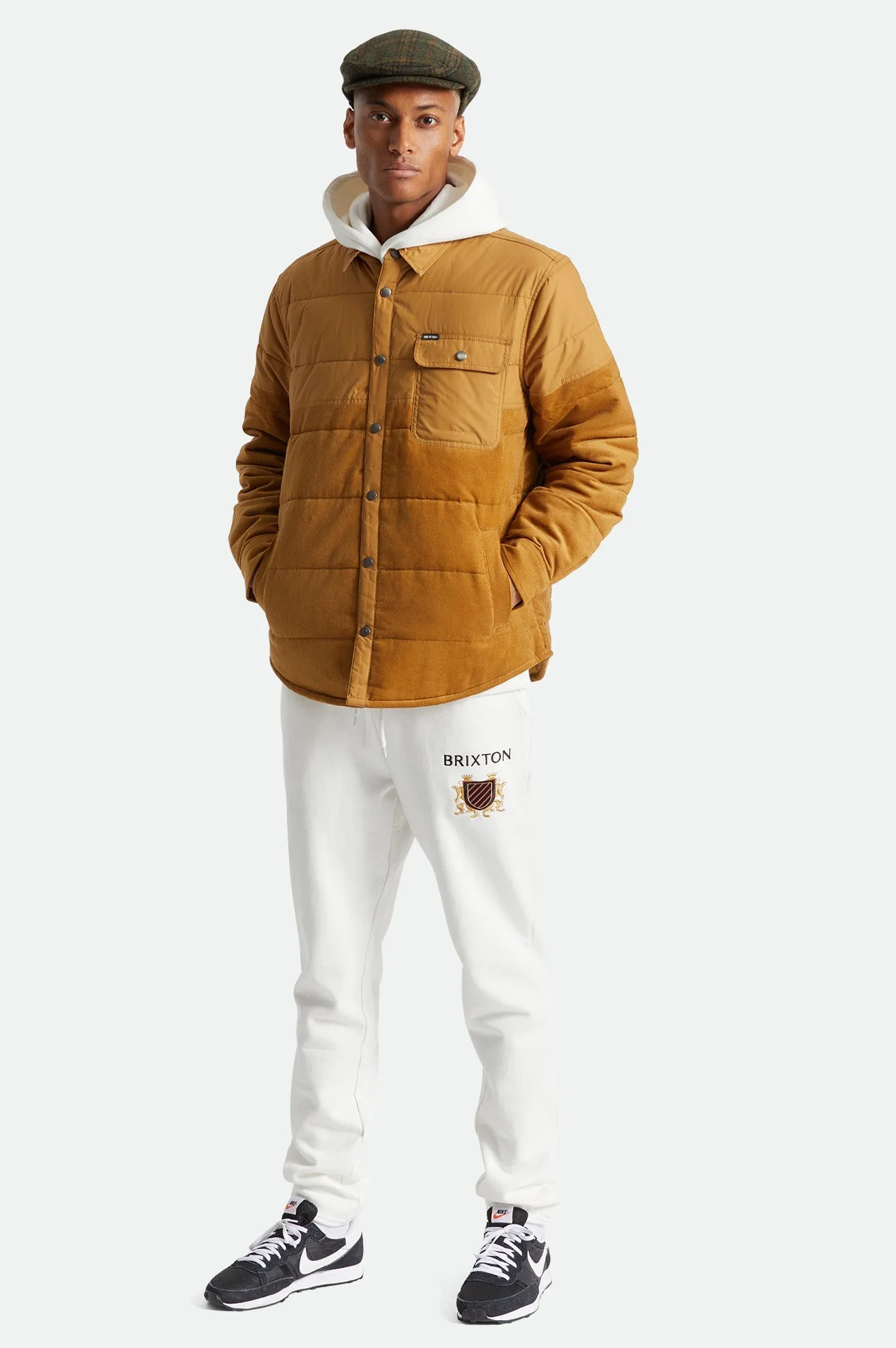 Brixton Cass Puffer Jacket - Medal Bronze