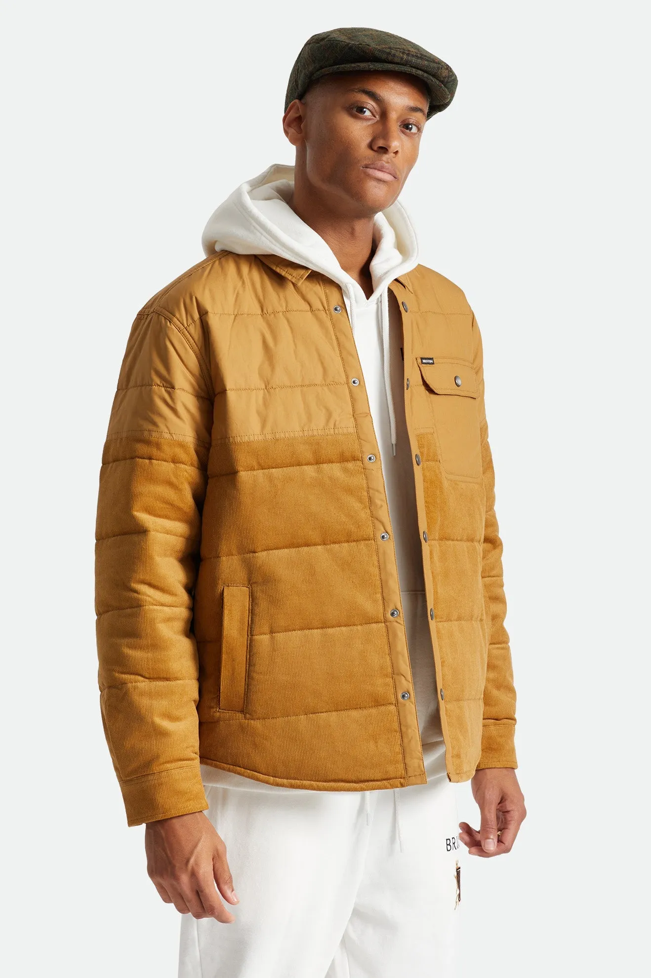 Brixton Cass Puffer Jacket - Medal Bronze