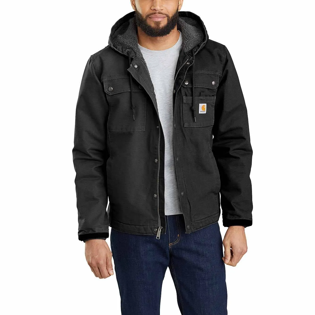 Carhartt Bartlett Jacket Winterjacke Washed Duck Sherpa Lined 103826