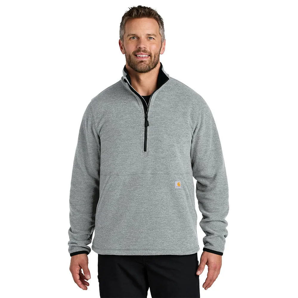 Carhartt - Men's Textured 1/2-Zip Fleece Jacket