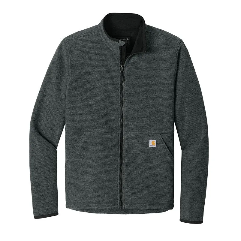 Carhartt - Men's Textured Full-Zip Fleece Jacket