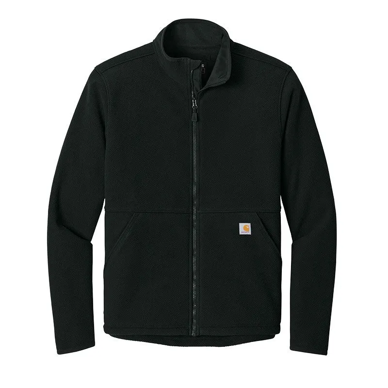 Carhartt - Men's Textured Full-Zip Fleece Jacket