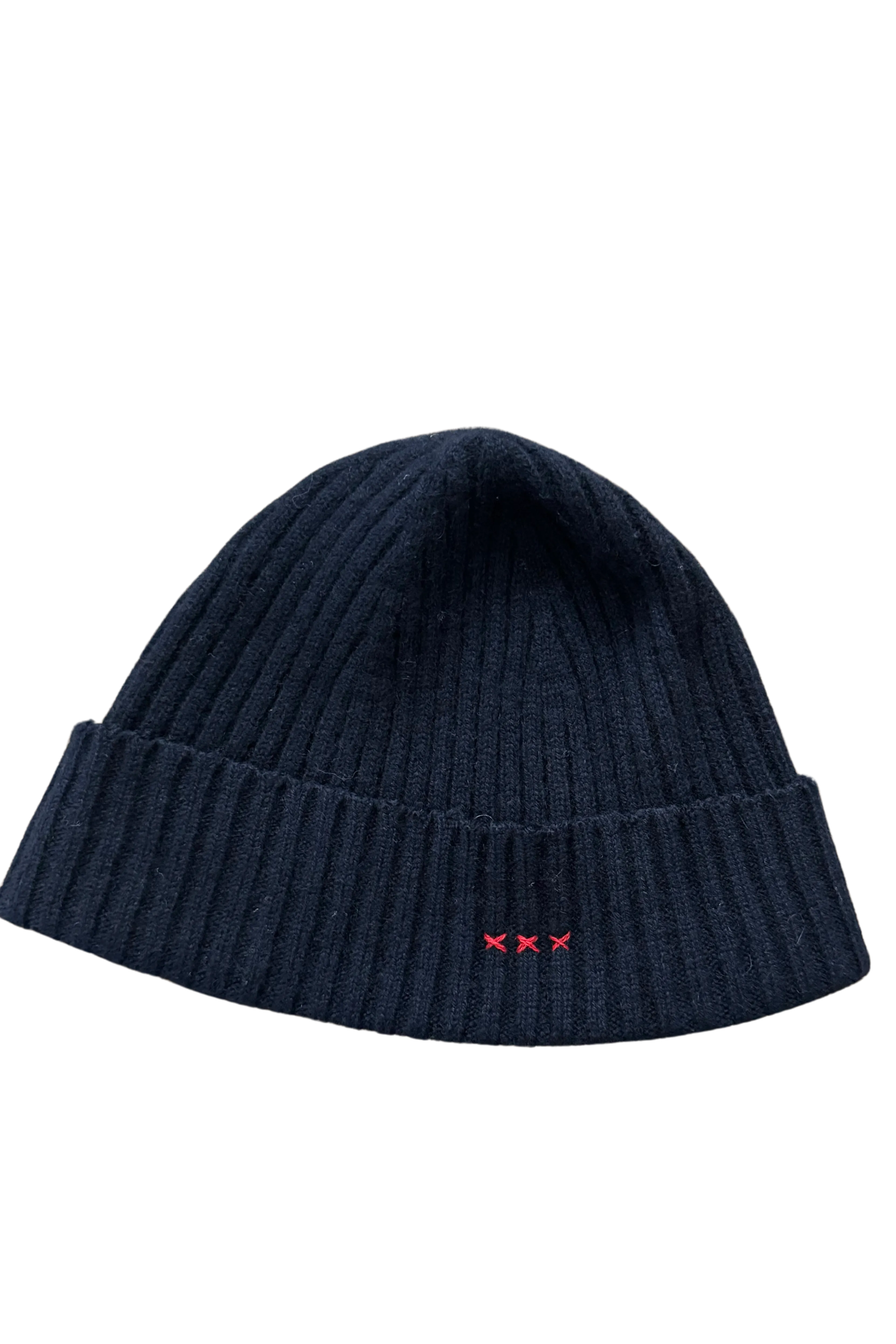 Cashmere Cap in Dark Blue