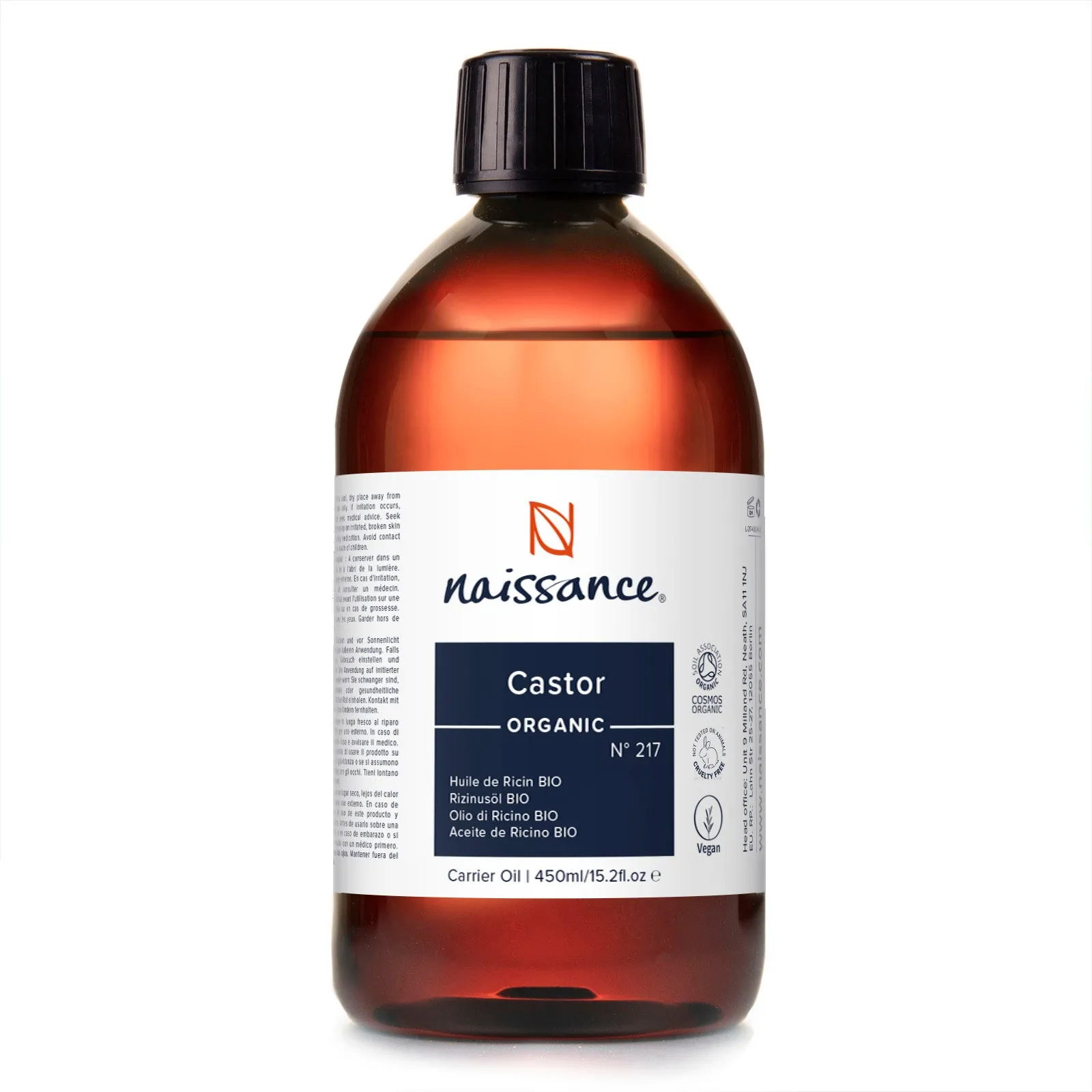 Castor Organic Oil (No. 217) Premium