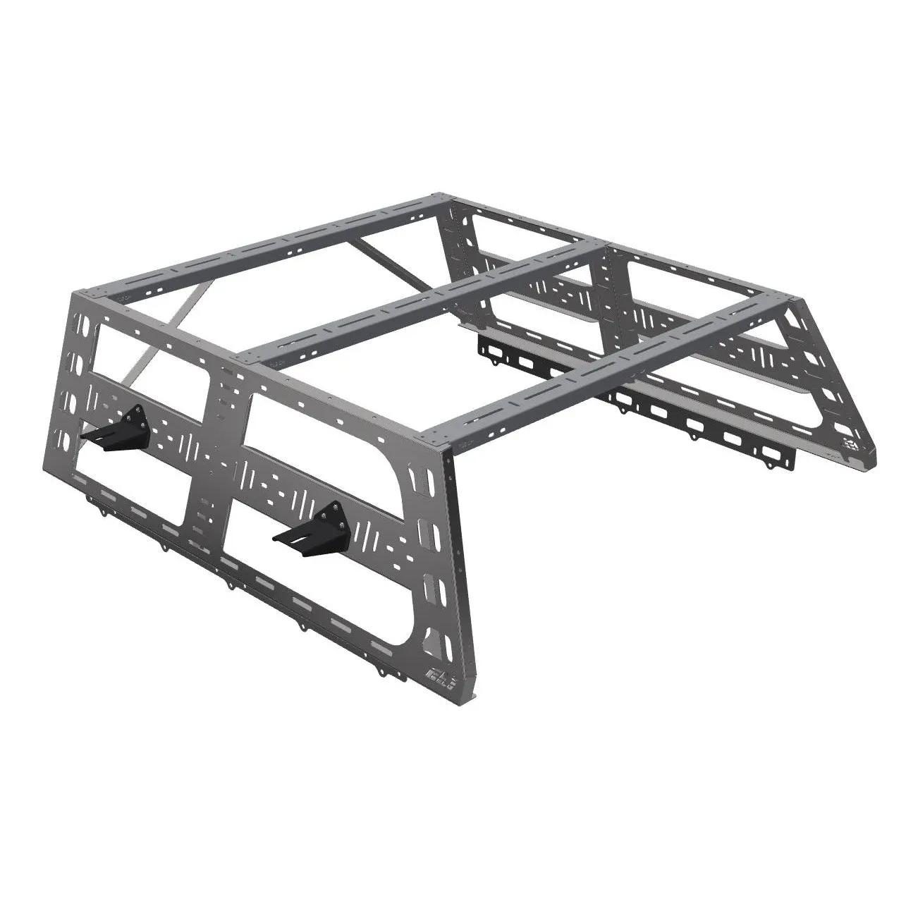 CBI Off Road Chevy Colorado Sheet Metal Style Bed Rack | Short Bed Cab Height