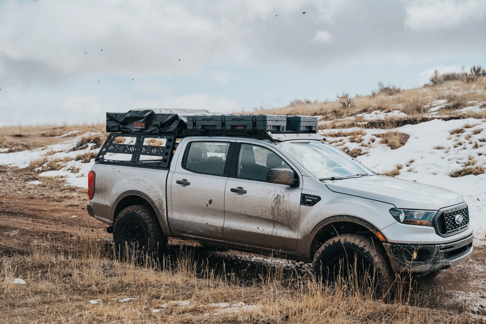 CBI Off Road Ford Ranger Cab Height Bed Rack | 2019-2021