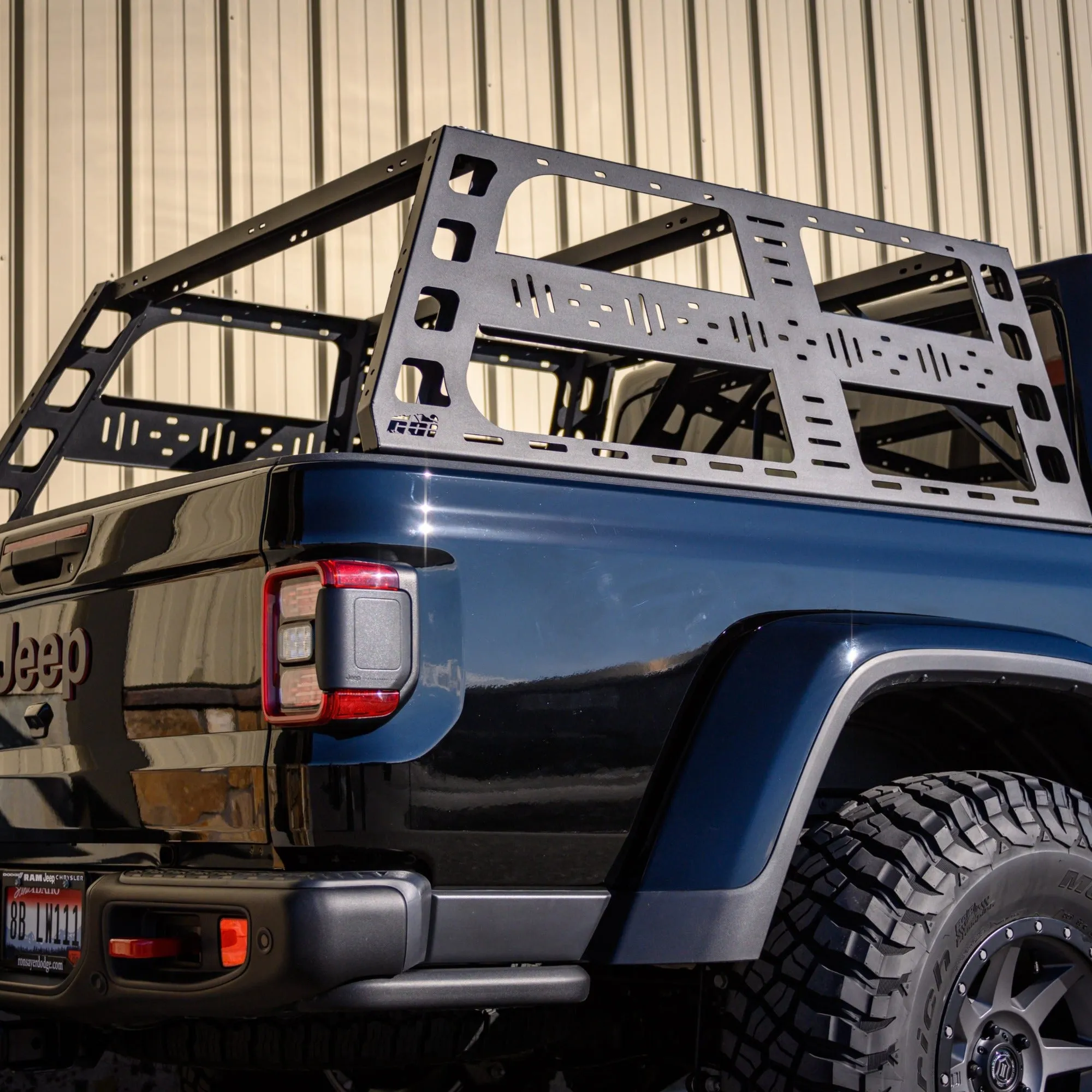 CBI Off Road Jeep Gladiator (JT) Cab Height Bed Rack