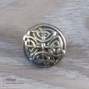 Celtic Knot Work Buttons Bronze