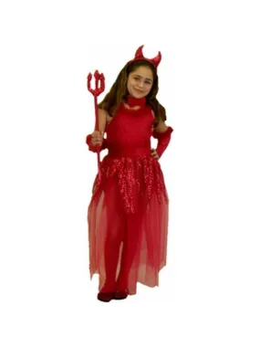 Childs Devil Girl Costume