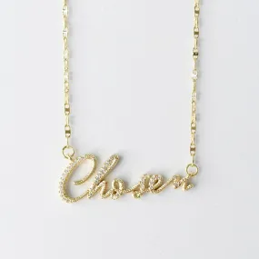 Chosen Gold Necklace I-48