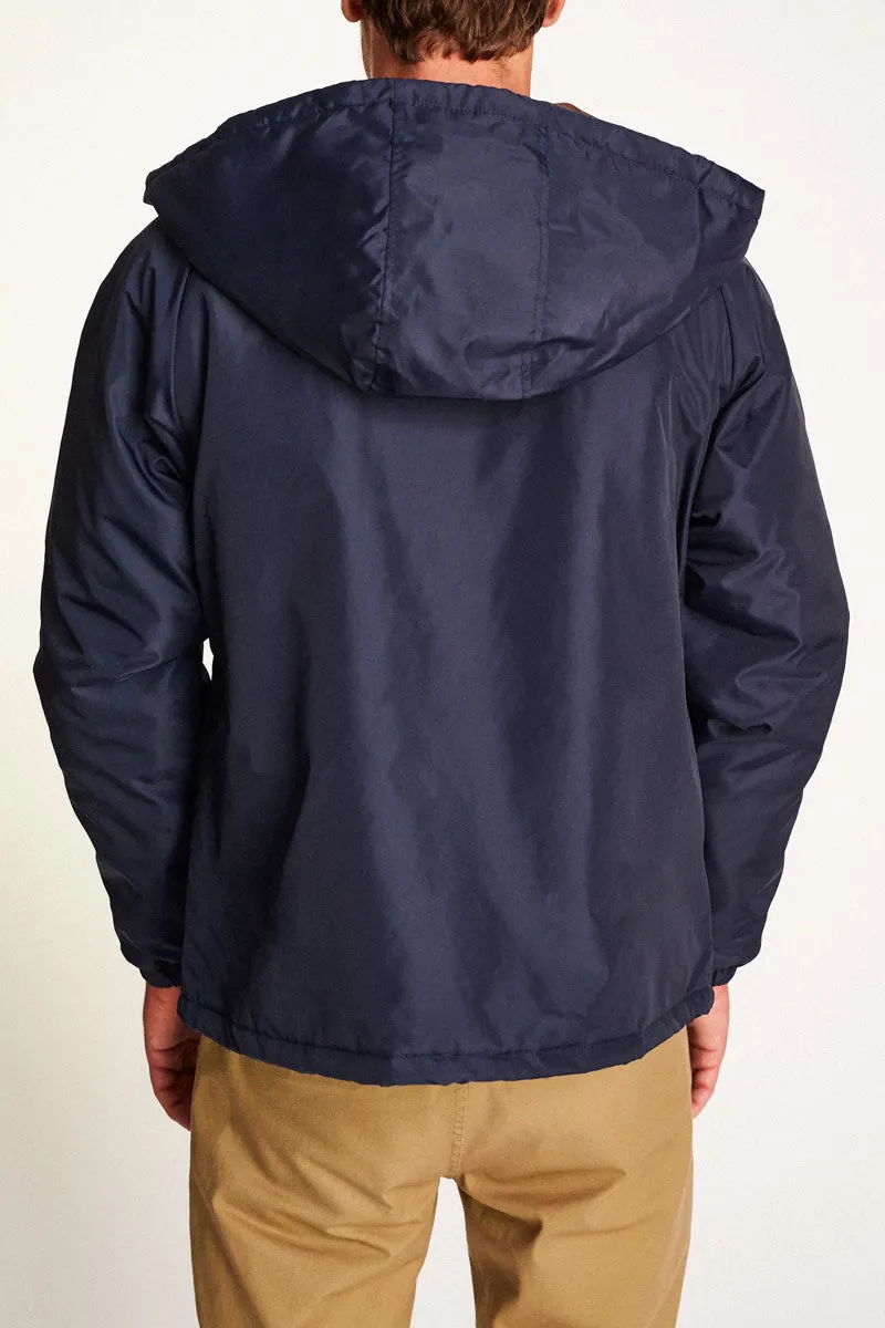 Claxton Sherpa Jacket - Navy