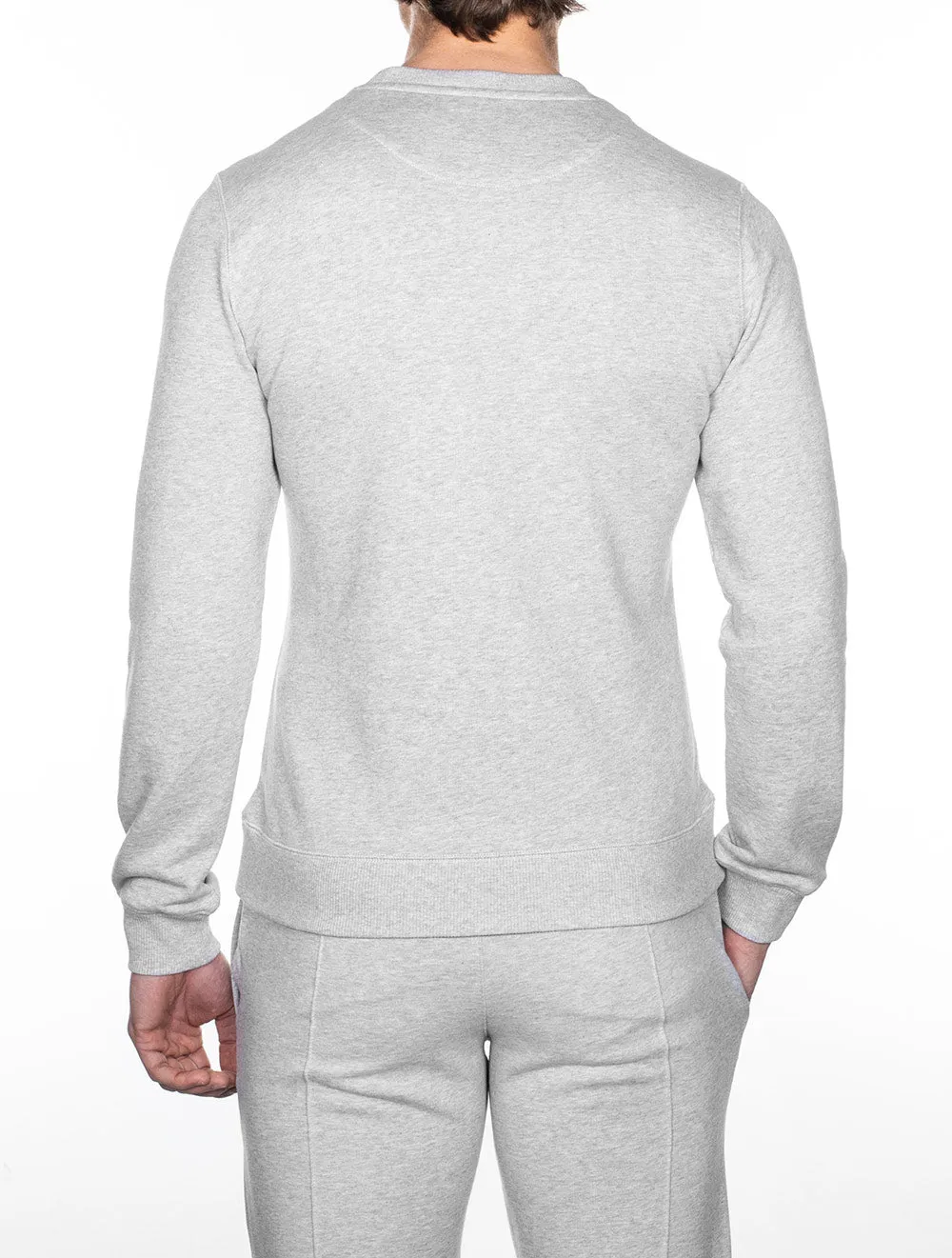 College Crew Neck Grey