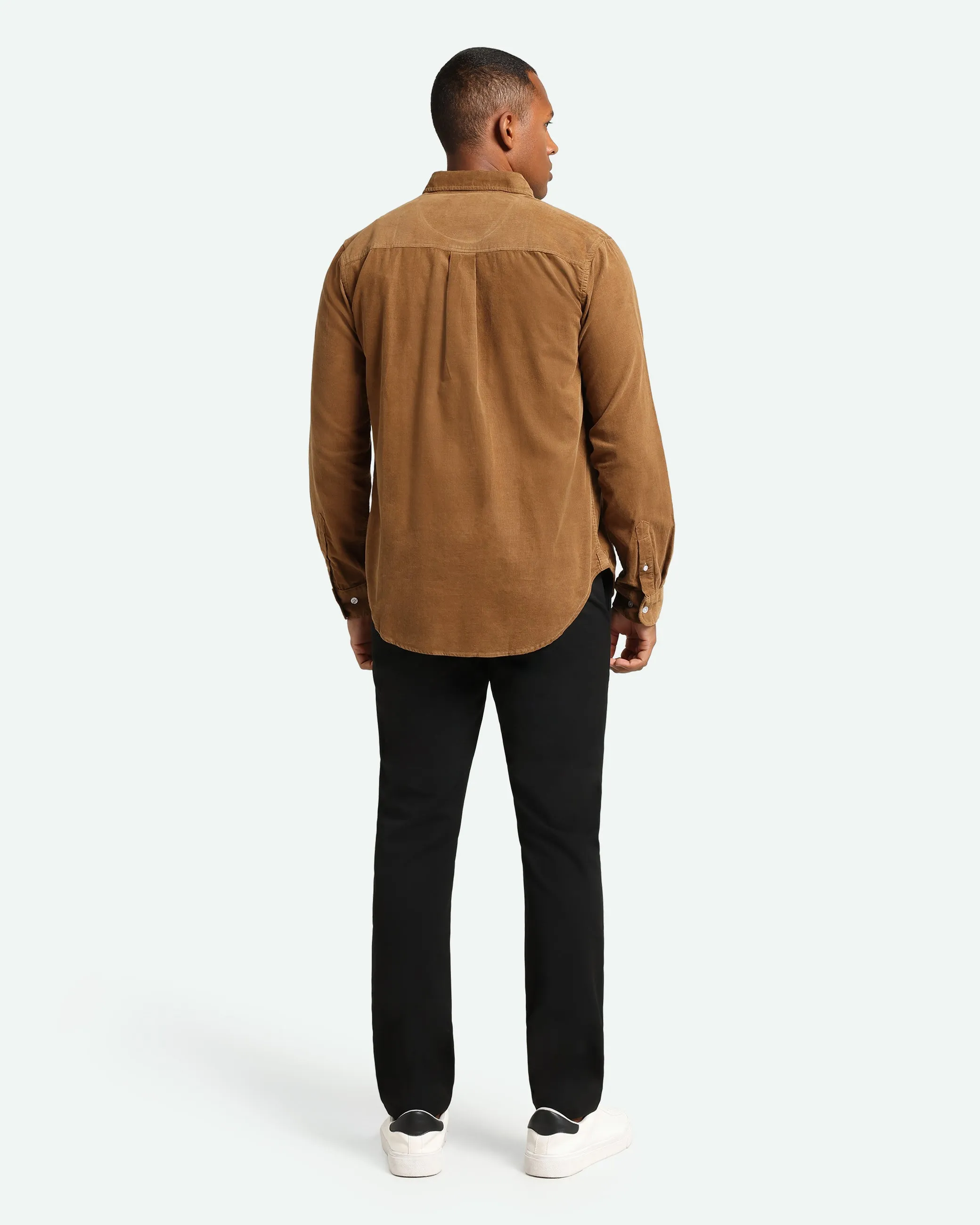 Colt long sleeved shirt 3758 - Bronze Brown