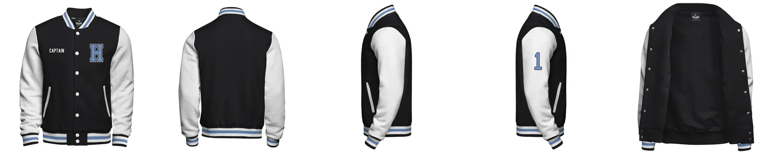 Cotton Fleece Varsity Jacket